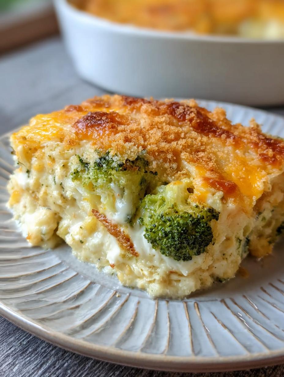 Broccoli Cheese Casserole
