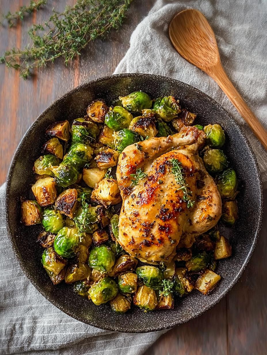 Brussels Sprouts Chicken: Delicious 1-Pan Meal 6 Brussels Sprouts Chicken: Delicious 1-Pan Meal - Brussels Sprouts Chicken - main visual representation