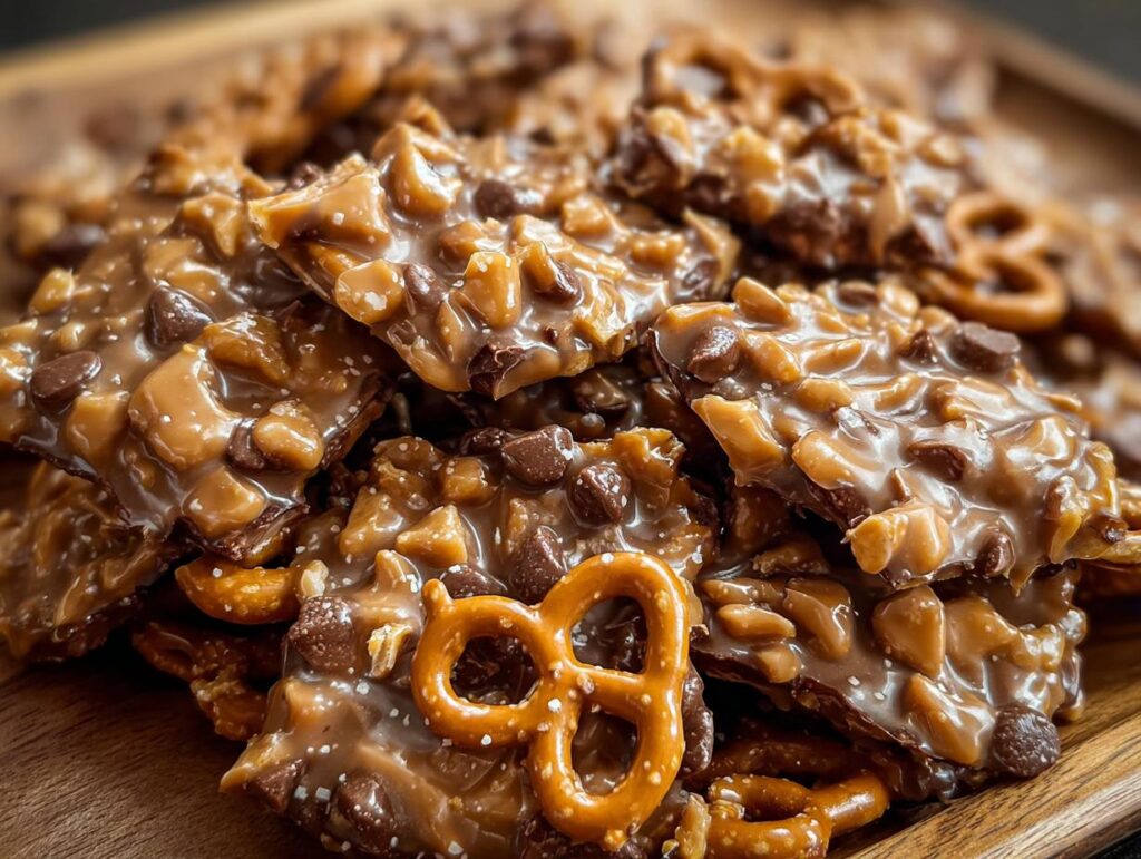 Butter Toffee Pretzels Snack
