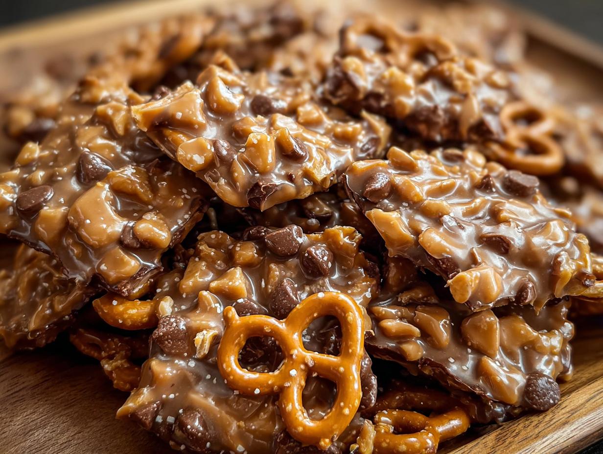 Butter Toffee Pretzels Snack
