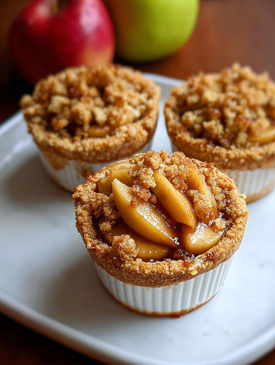 Amazing Buttery Apple Crisp Cups Recipe - Buttery Apple Crisp Cups - additional detail