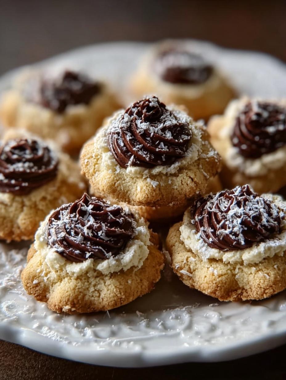 Buttery Italian Cannoli Thumbprint