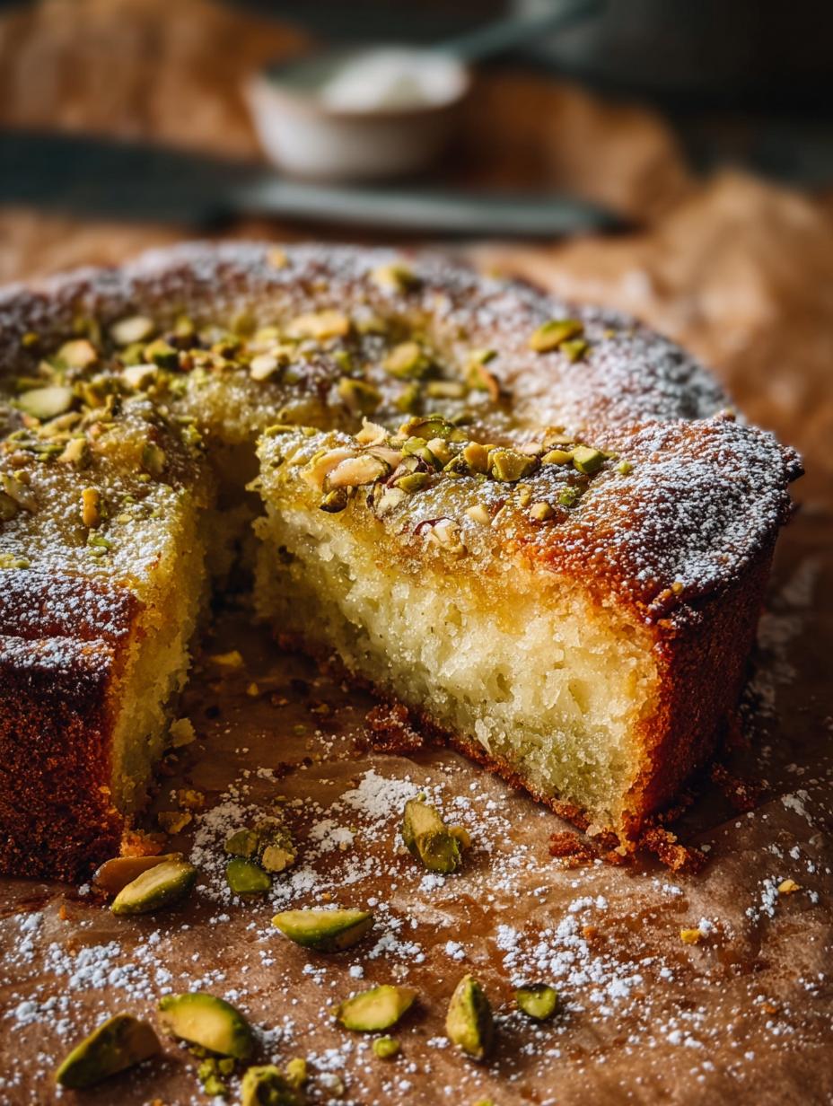 Buttery Pistachio Gooey Butter: Divine Dessert Recipe - Buttery Pistachio Gooey Butter - additional detail