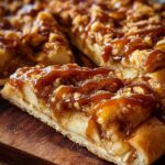Caramel Apple Dessert Pizza
