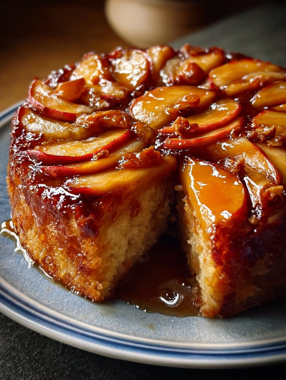 Caramel Apple Upside Down: Divine Autumn Dessert 5 Caramel Apple Upside Down: Divine Autumn Dessert - Caramel Apple Upside Down - additional detail