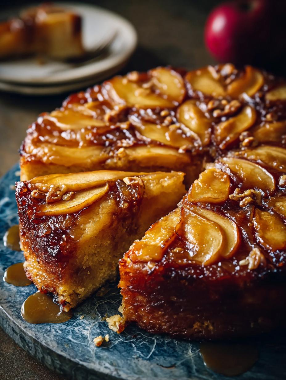 Caramel Apple Upside Down: 1 Amazing Fall Treat - Caramel Apple Upside Down - additional detail