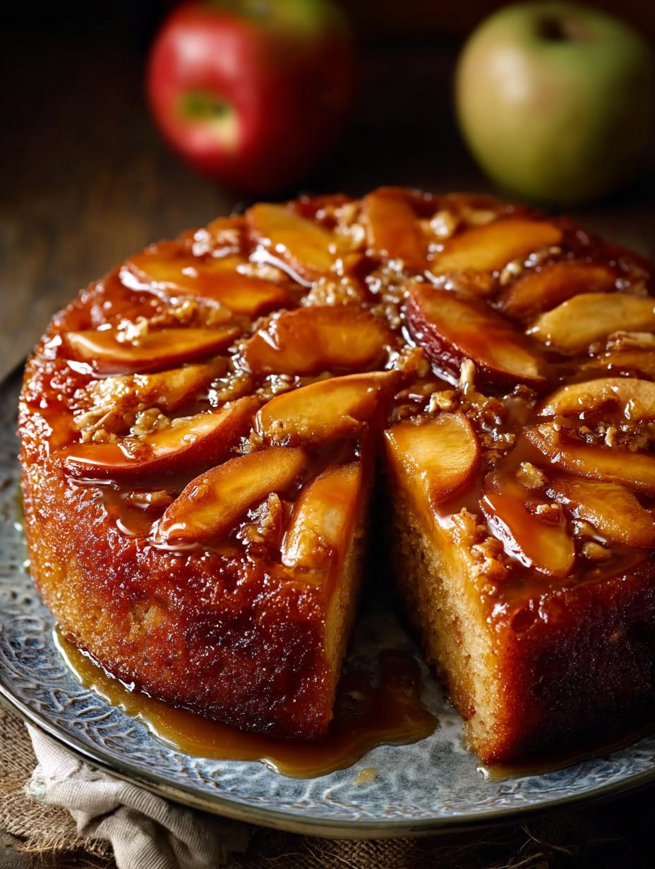 Caramel Apple Upside Down: Divine Autumn Dessert 6 Caramel Apple Upside Down: Divine Autumn Dessert - Caramel Apple Upside Down - additional detail