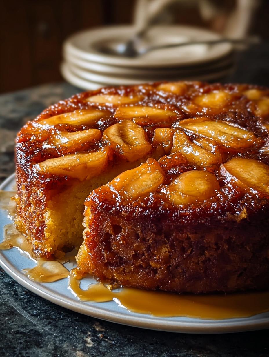 Caramel Apple Upside Down