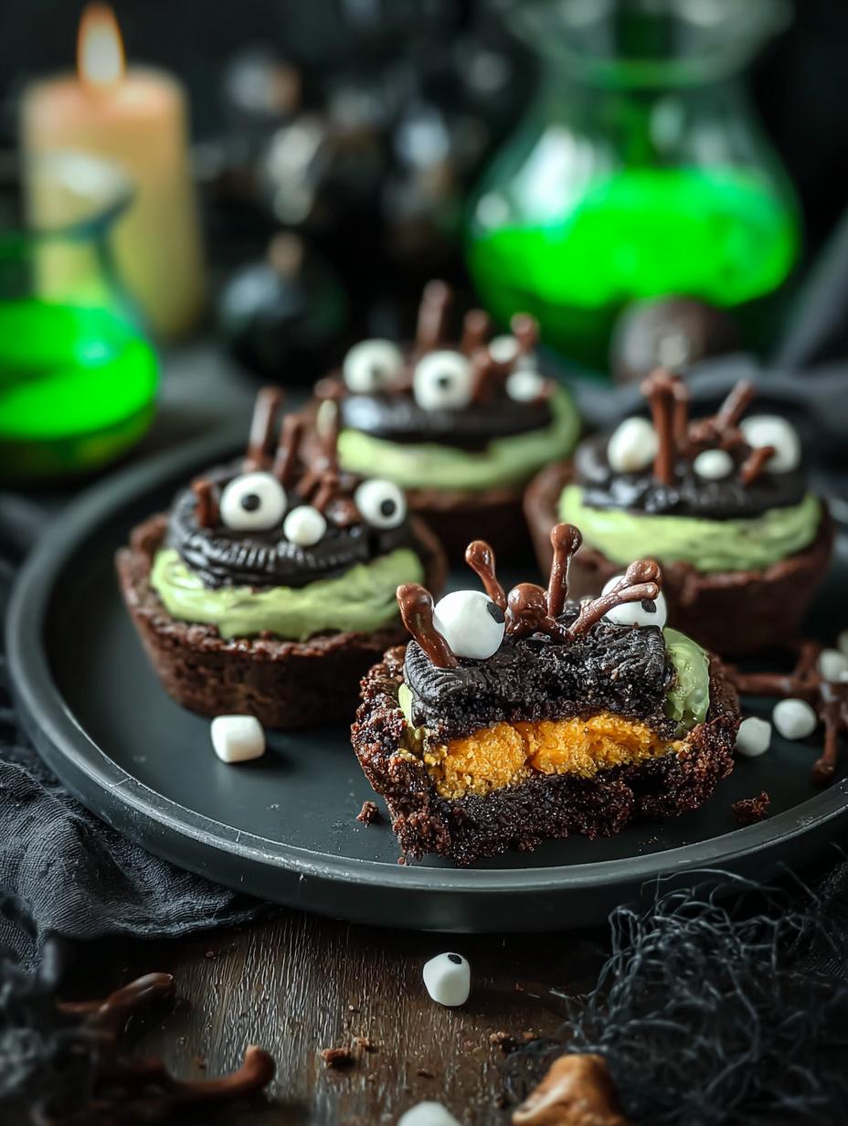 Cauldron Cookie Cups Halloween