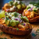 Chicken Avocado Stuffed Sweet