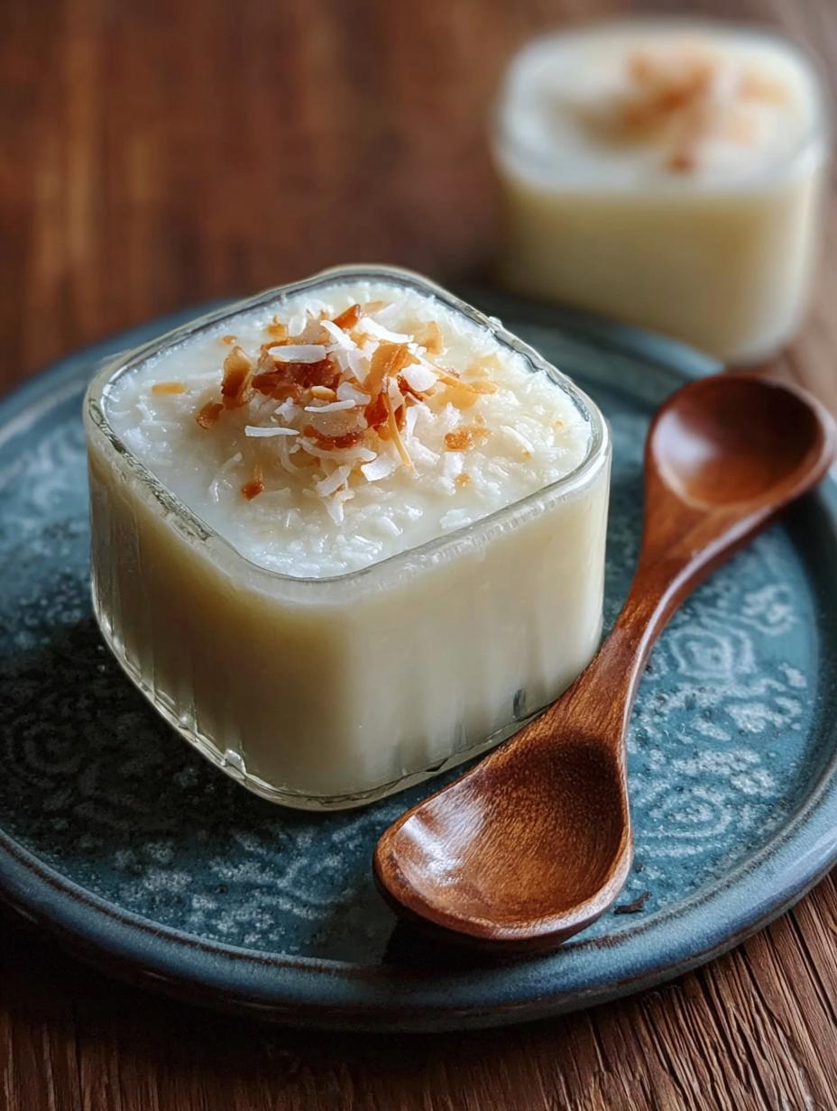 Chinese Coconut Pudding