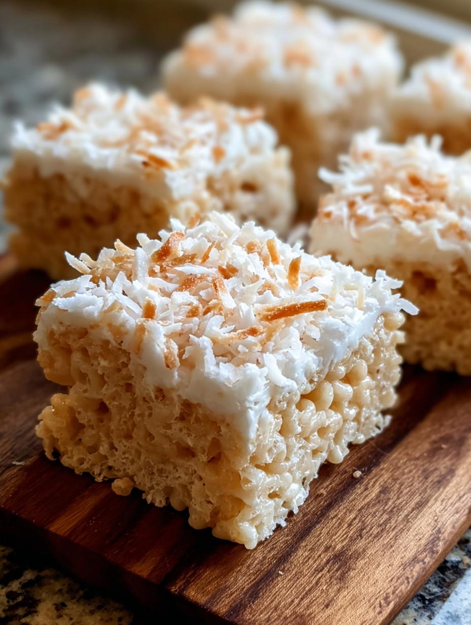 Coconut Lovers Rice Krispy: Pure Bliss in 15 Minutes - Coconut Lovers Rice Krispy - main visual representation