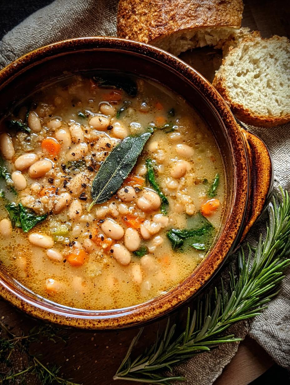 Cozy Tuscan White Bean