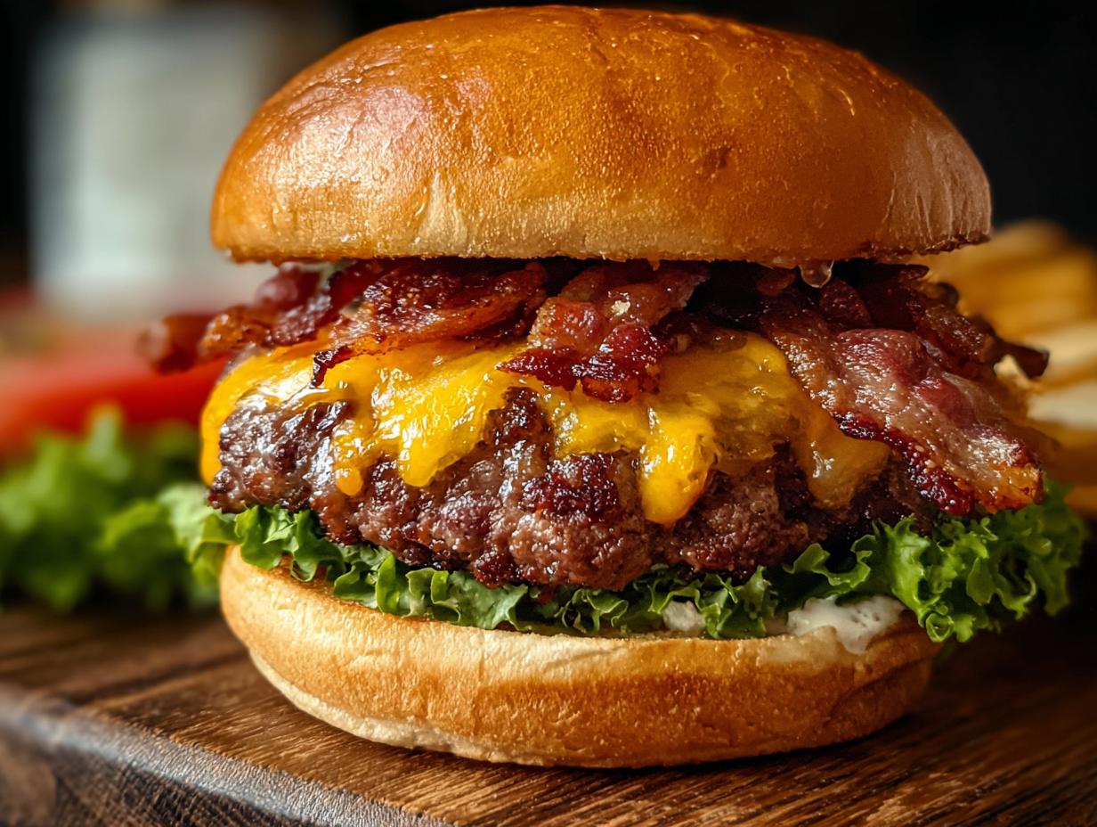 Crack Burgers Bacon Cheddar: 15-Minute Bliss - Crack Burgers Bacon Cheddar - main visual representation
