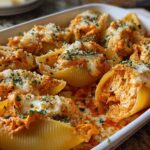 Creamy Buffalo Chicken Stuffed