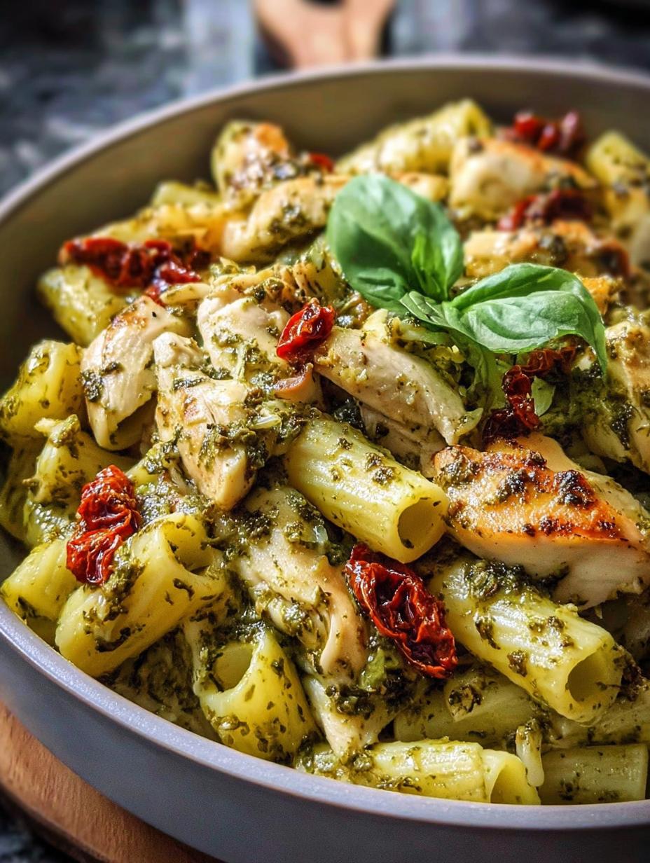 Creamy Chicken Pesto Pasta: Deliciously Quick! 6 Creamy Chicken Pesto Pasta: Deliciously Quick! - Creamy Chicken Pesto Pasta - main visual representation