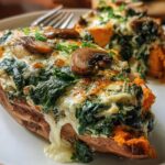 Creamy Mushroom Spinach Stuffed