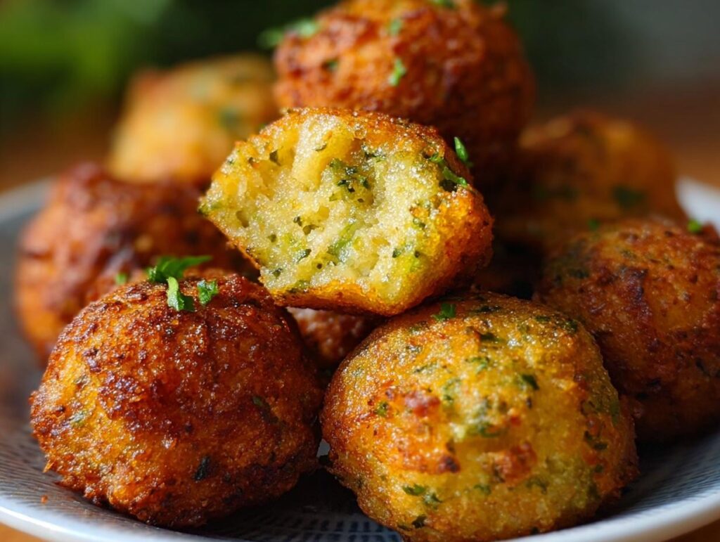 Crispy Okra Hush Puppies