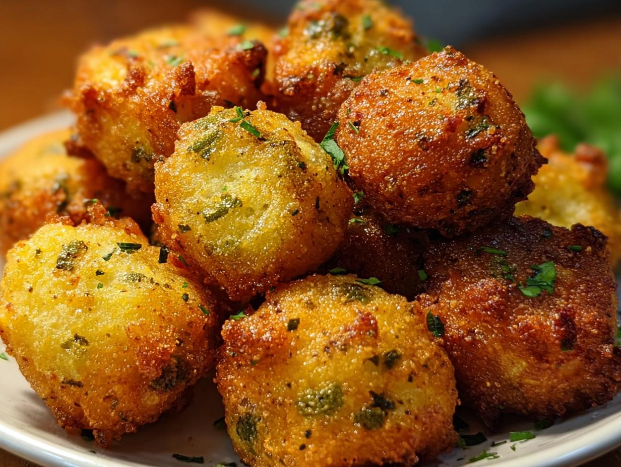 Crispy Okra Hush Puppies: Golden, Delicious Southern Bites - Crispy Okra Hush Puppies - additional detail