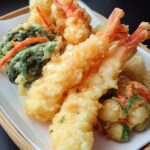 Crispy Tempura Vegetables Shrimp