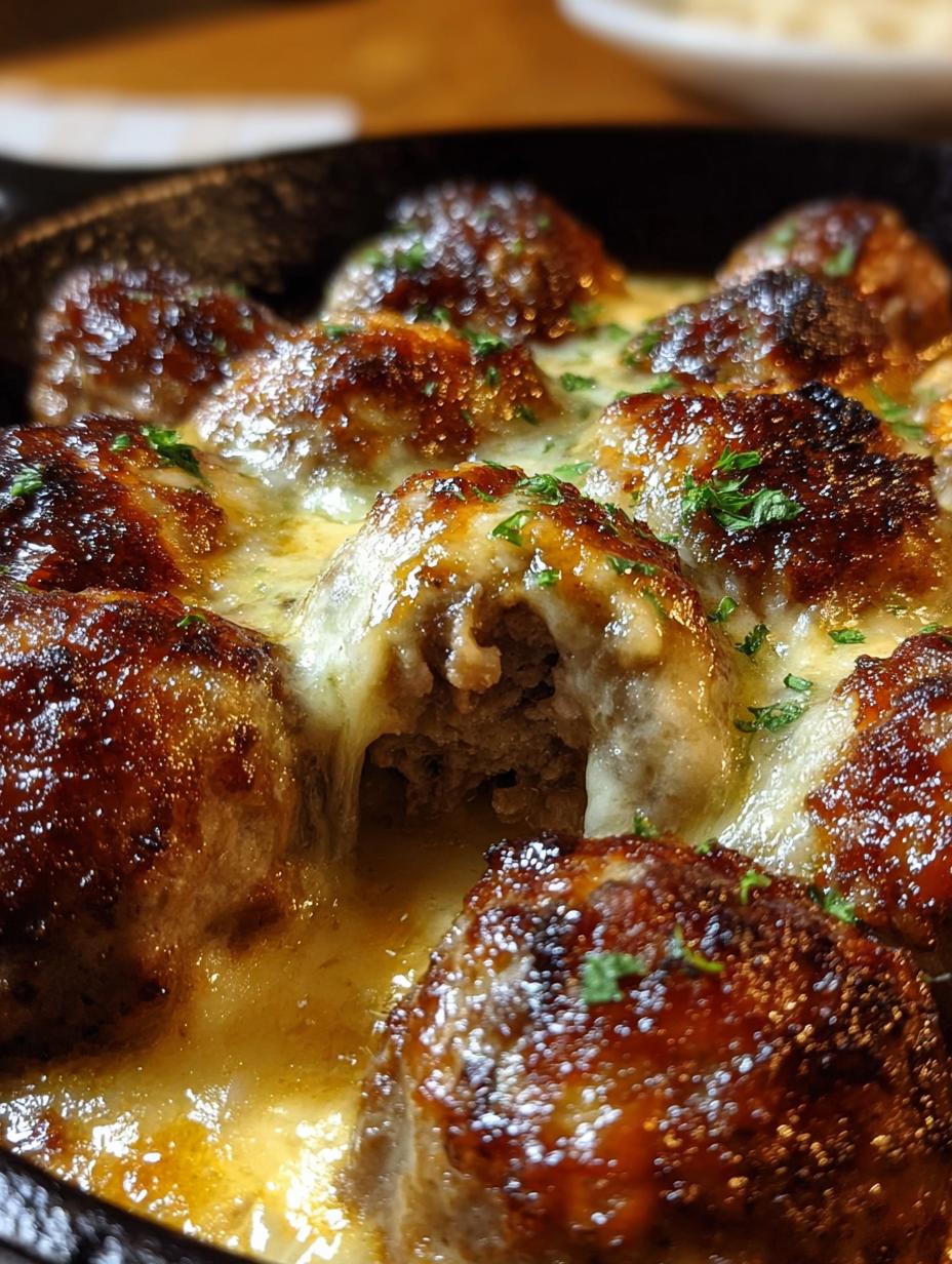 Crockpot French Onion Meatballs: Dreamy 1-Pot Meal - Crockpot French Onion Meatballs - main visual representation