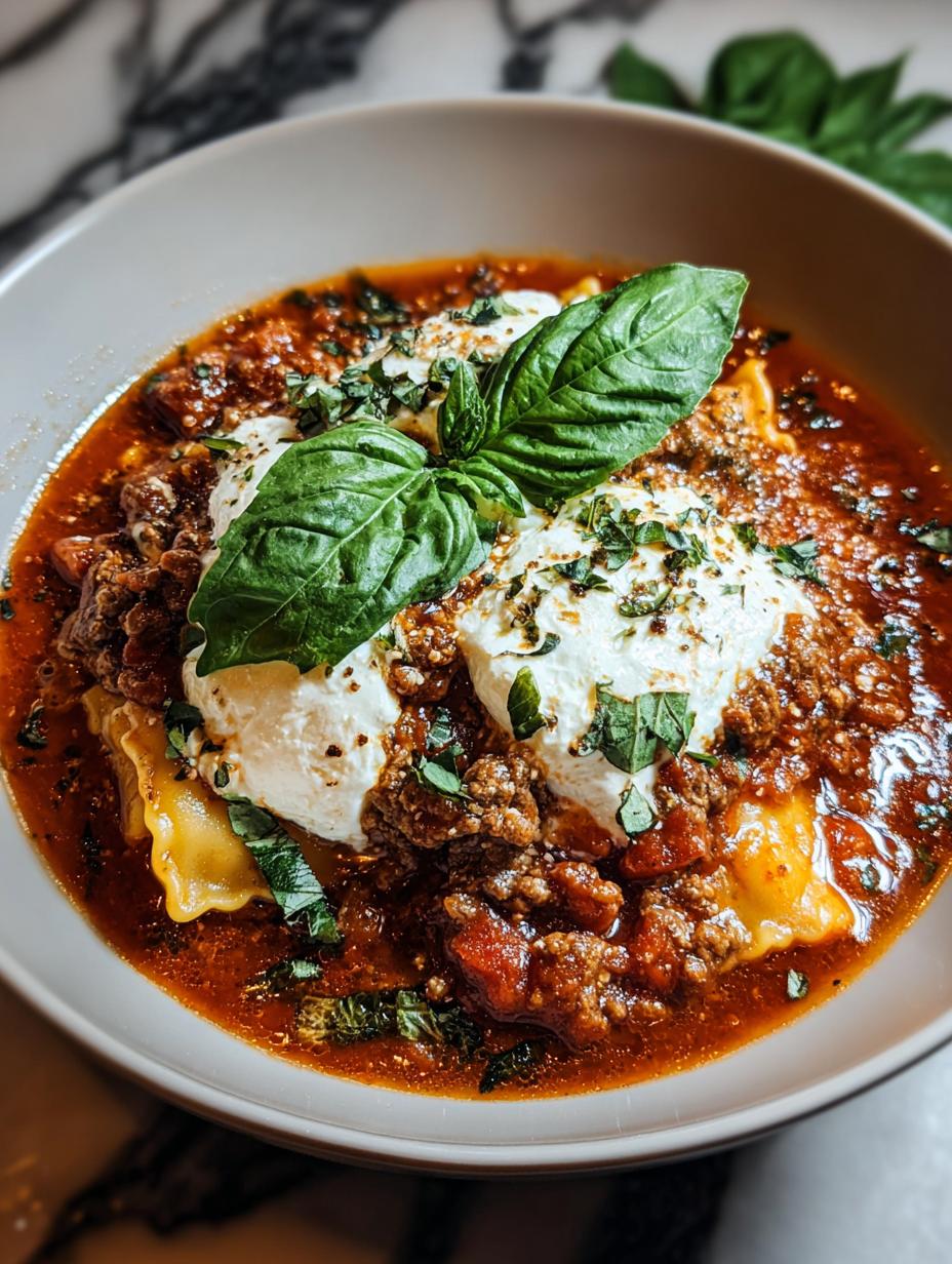 Amazing Crockpot Lasagna Soup One-Pot Wonder 7 Amazing Crockpot Lasagna Soup One-Pot Wonder - Crockpot Lasagna Soup One - additional detail