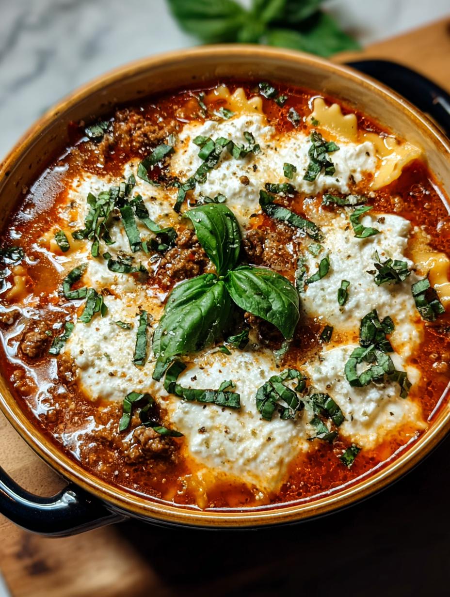 Amazing Crockpot Lasagna Soup One-Pot Wonder 8 Amazing Crockpot Lasagna Soup One-Pot Wonder - Crockpot Lasagna Soup One - additional detail