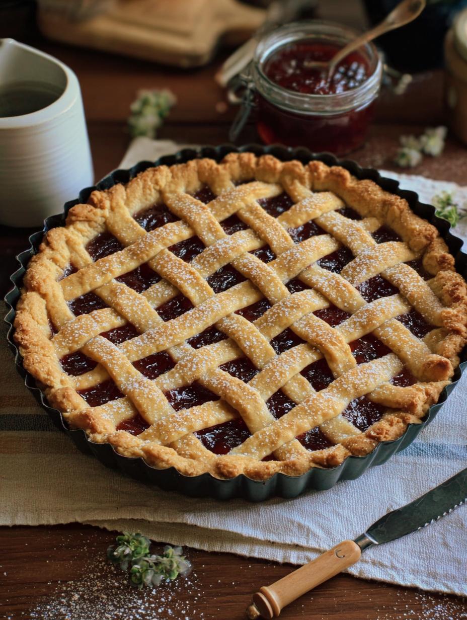 Crostata: Delicious Italian Tart Recipe In Under 1 Hour and 236 Calories - Crostata - additional detail