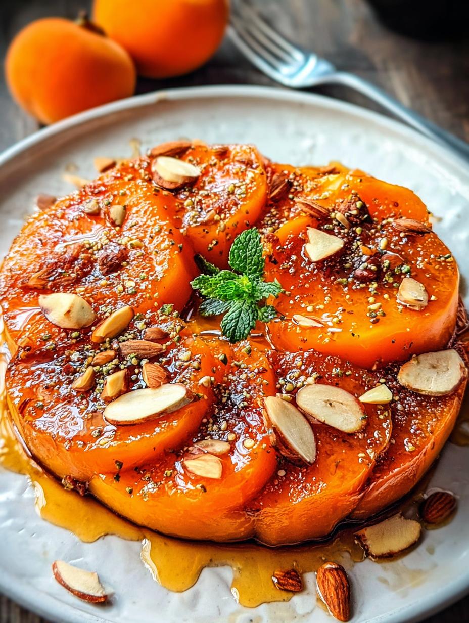 Delightful Baked Persimmon Honey