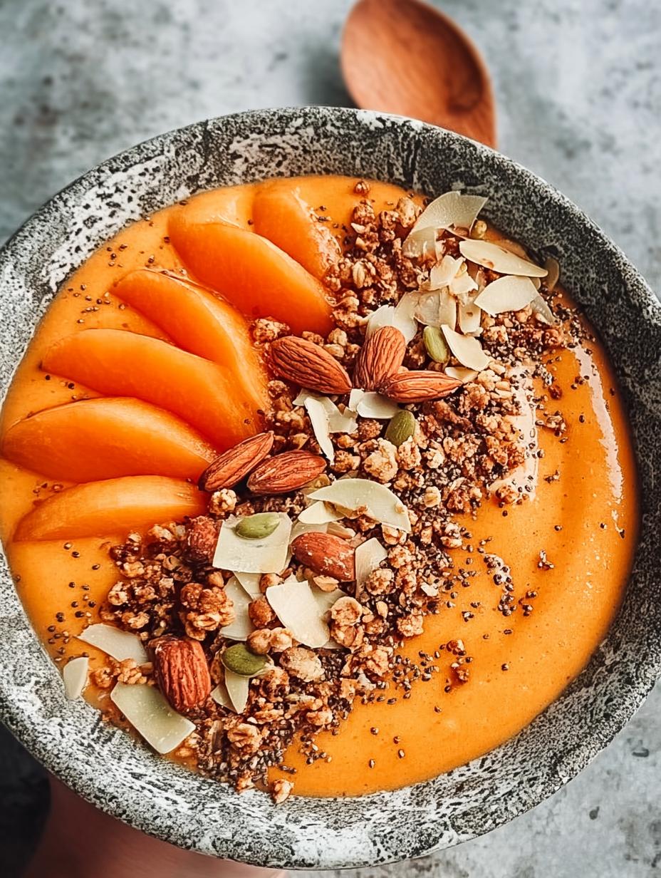 Delightful Persimmon Smoothie Bowl