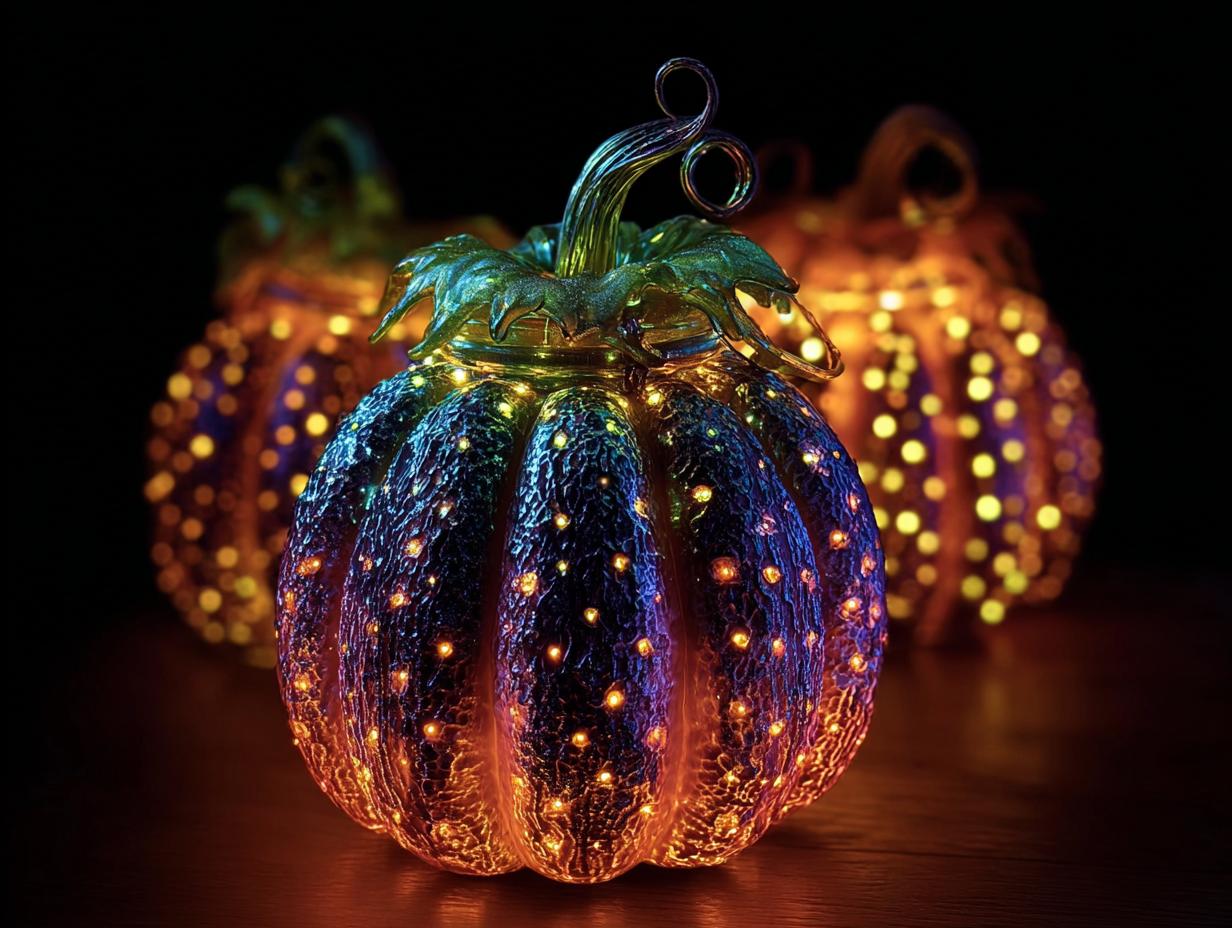 DIY Glow Dark Pumpkin: Magical 1-Step Craft - Diy Glow Dark Pumpkin - additional detail