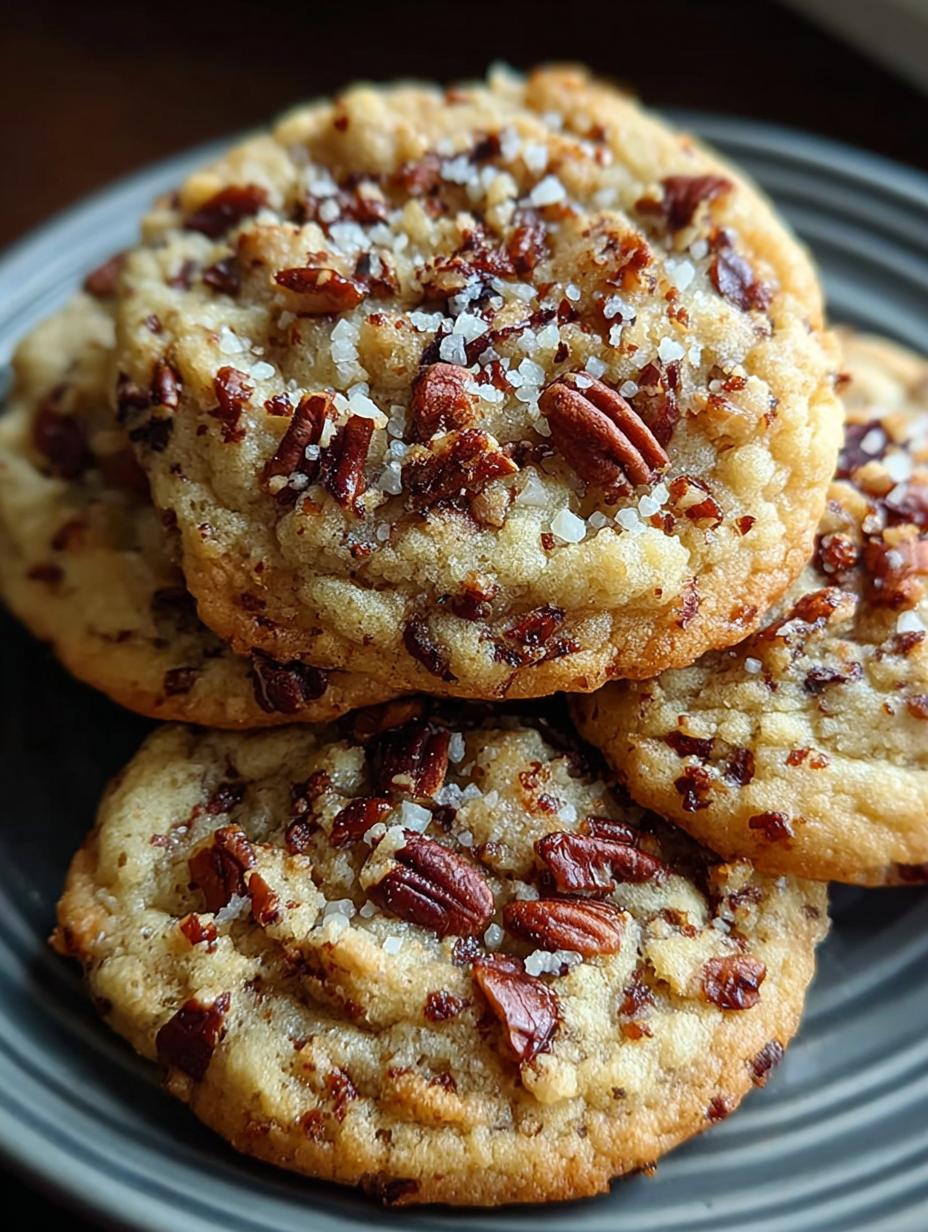 Easiest Toffee Pecan Cookies