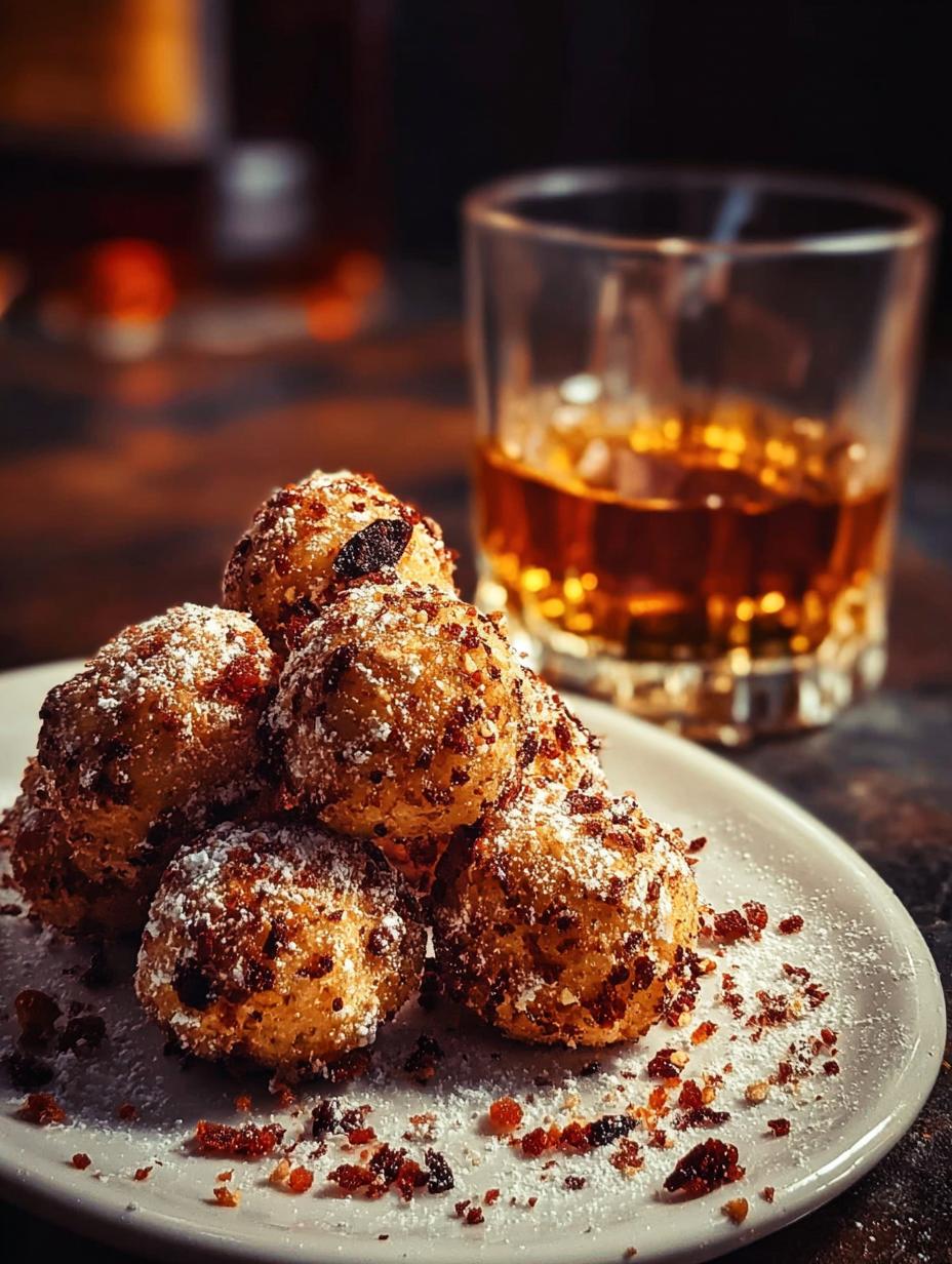 Fireball Whiskey Balls Bake