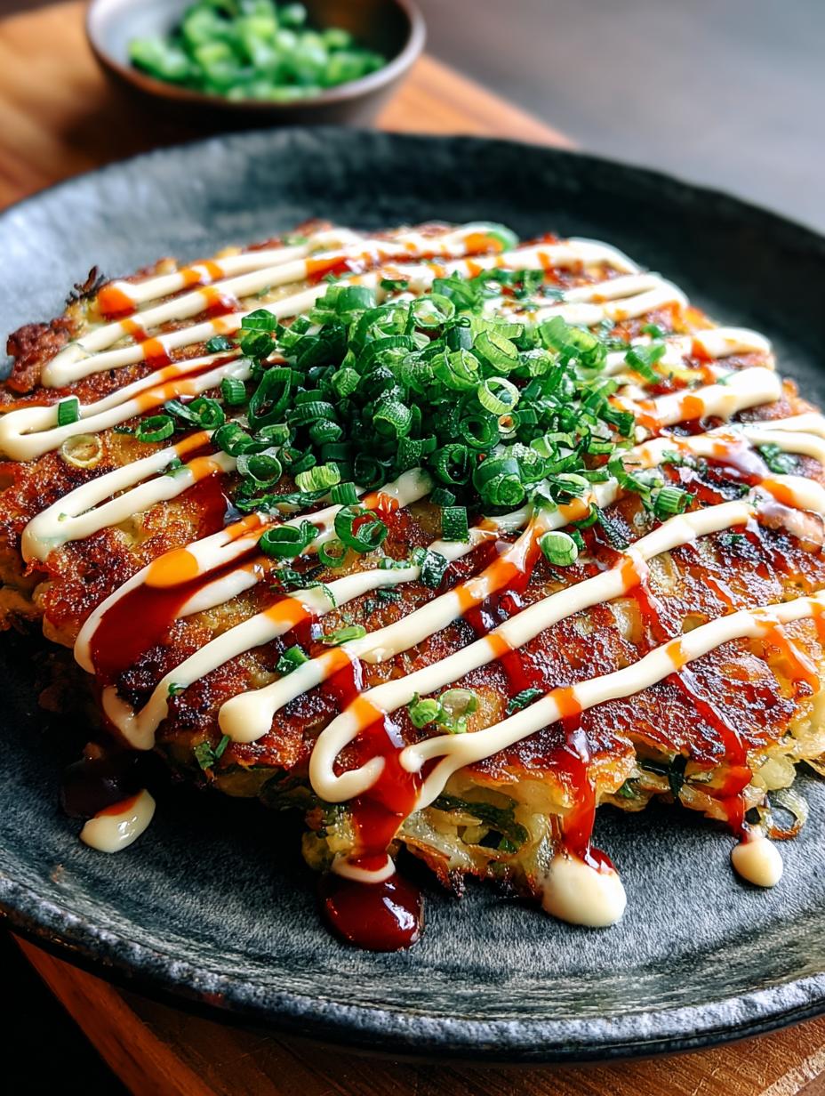 Flavorful Vegan Okonomiyaki: 1 Amazing Japanese Recipe - Flavorful Vegan Okonomiyaki Japanese - additional detail