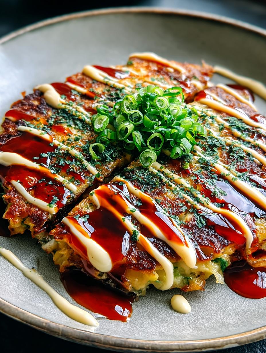 Flavorful Vegan Okonomiyaki Japanese