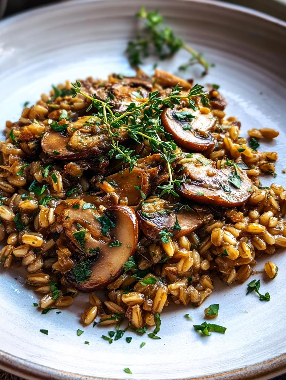 Friendsgiving Mushroom Herb Farro: Amazing! 5 Friendsgiving Mushroom Herb Farro: Amazing! - Friendsgiving Mushroom Herb Farro - main visual representation