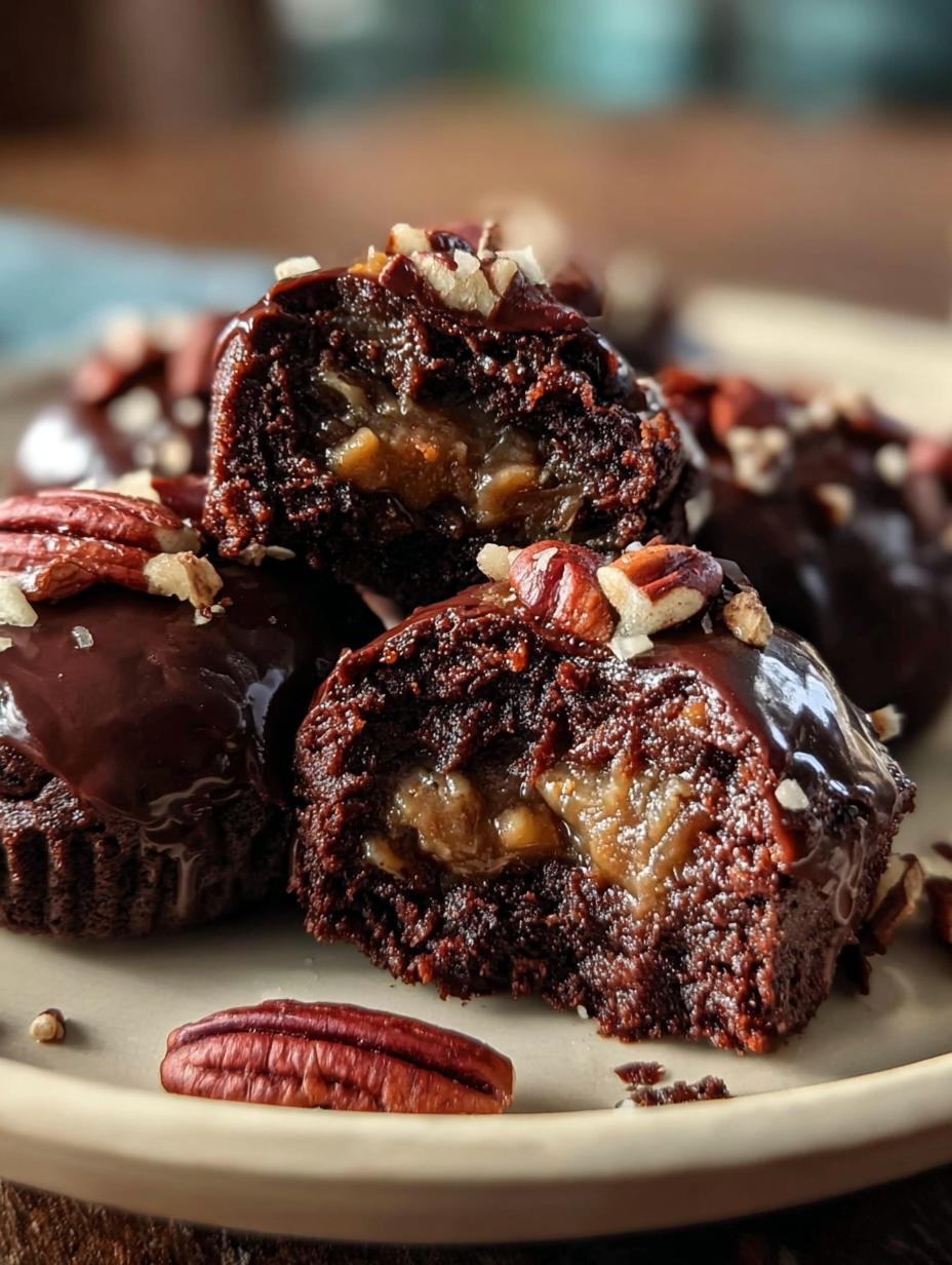Gooey Pecan Pie Brownie: 1 Amazing Holiday Treat - Gooey Pecan Pie Brownie - additional detail