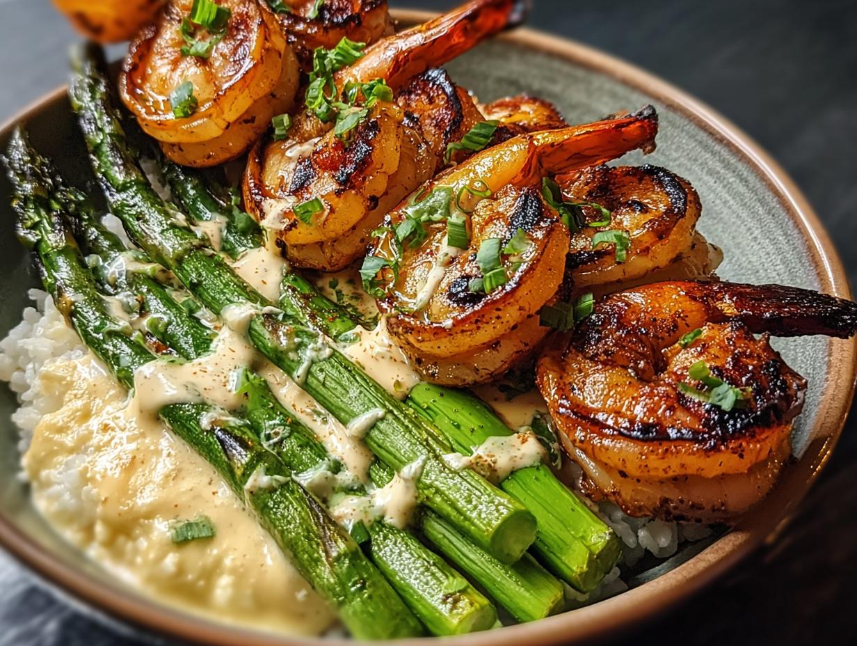 Amazing Grilled Shrimp Bowl Asparagus Recipe - Grilled Shrimp Bowl Asparagus - additional detail