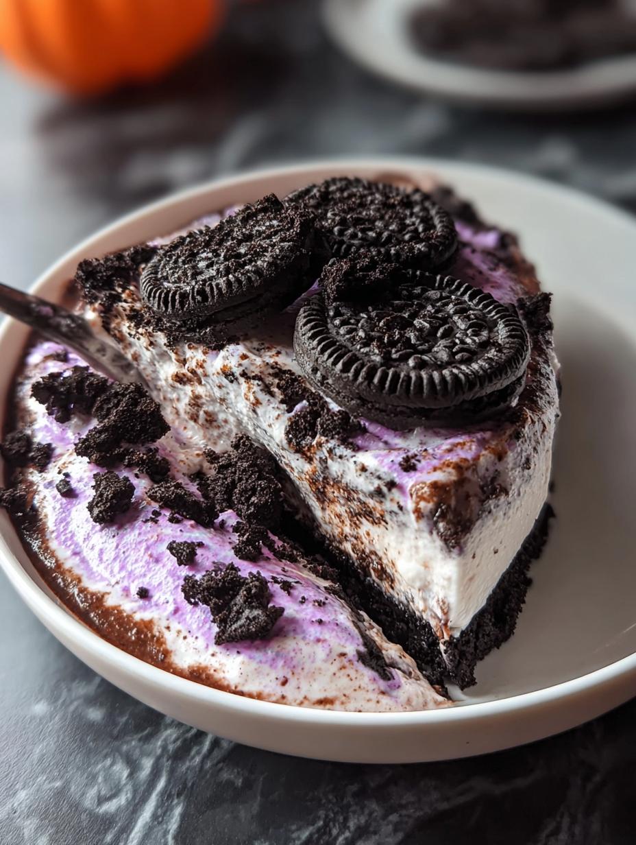 Halloween Oreo Cheesecake Fluff: Divine Treat - Halloween Oreo Cheesecake Fluff - additional detail