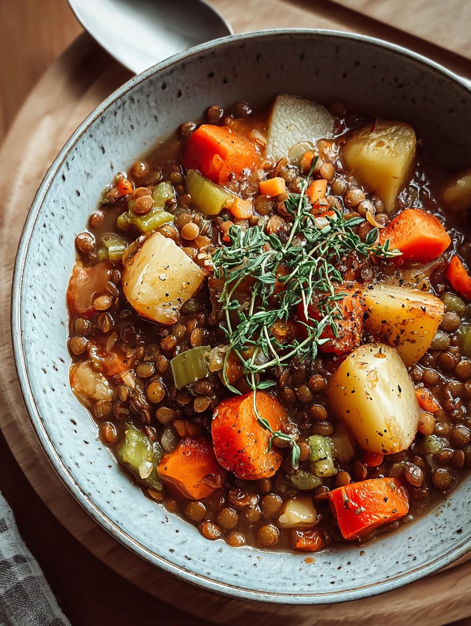 Hearty Vegan Stew Comfort