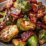 Honey Glazed Roasted Brussel