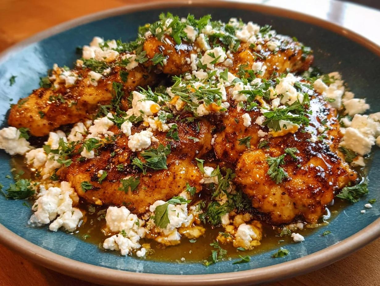 Hot Honey Feta Chicken