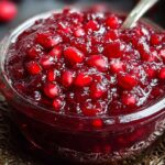 Irresistible Pomegranate Cranberry Sauce