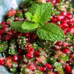 Irresistible Pomegranate Mint Tabbouleh