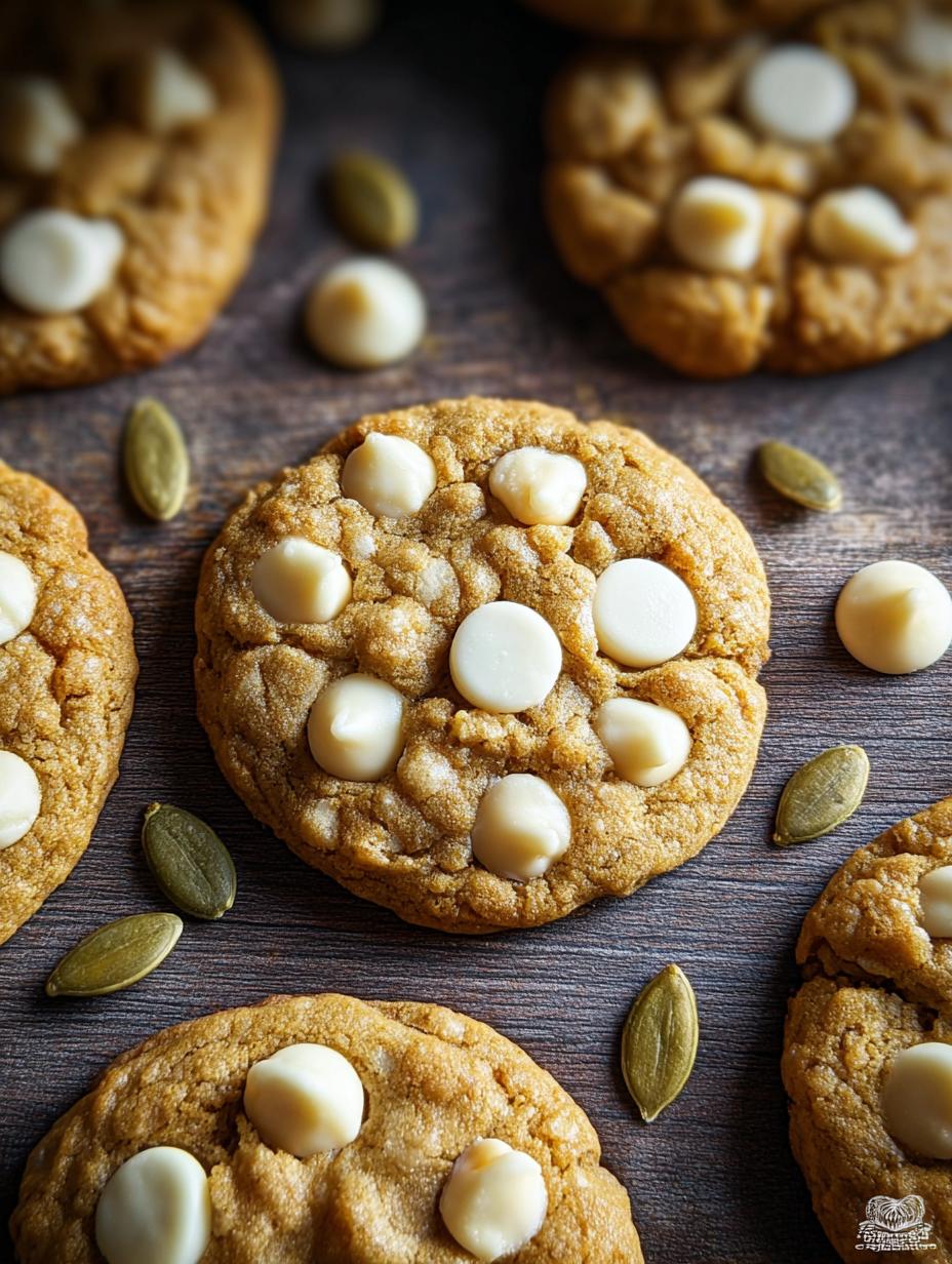 Irresistible Pumpkin White Chocolate Cookies: Pure Bliss 5 Irresistible Pumpkin White Chocolate Cookies: Pure Bliss - Irresistible Pumpkin White Chocolate - additional detail