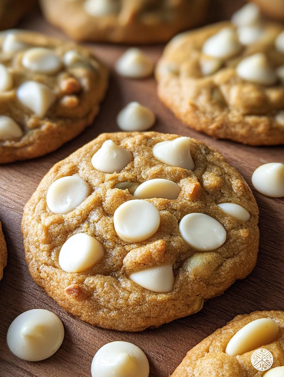 Irresistible Pumpkin White Chocolate Cookies: Pure Bliss 6 Irresistible Pumpkin White Chocolate Cookies: Pure Bliss - Irresistible Pumpkin White Chocolate - additional detail