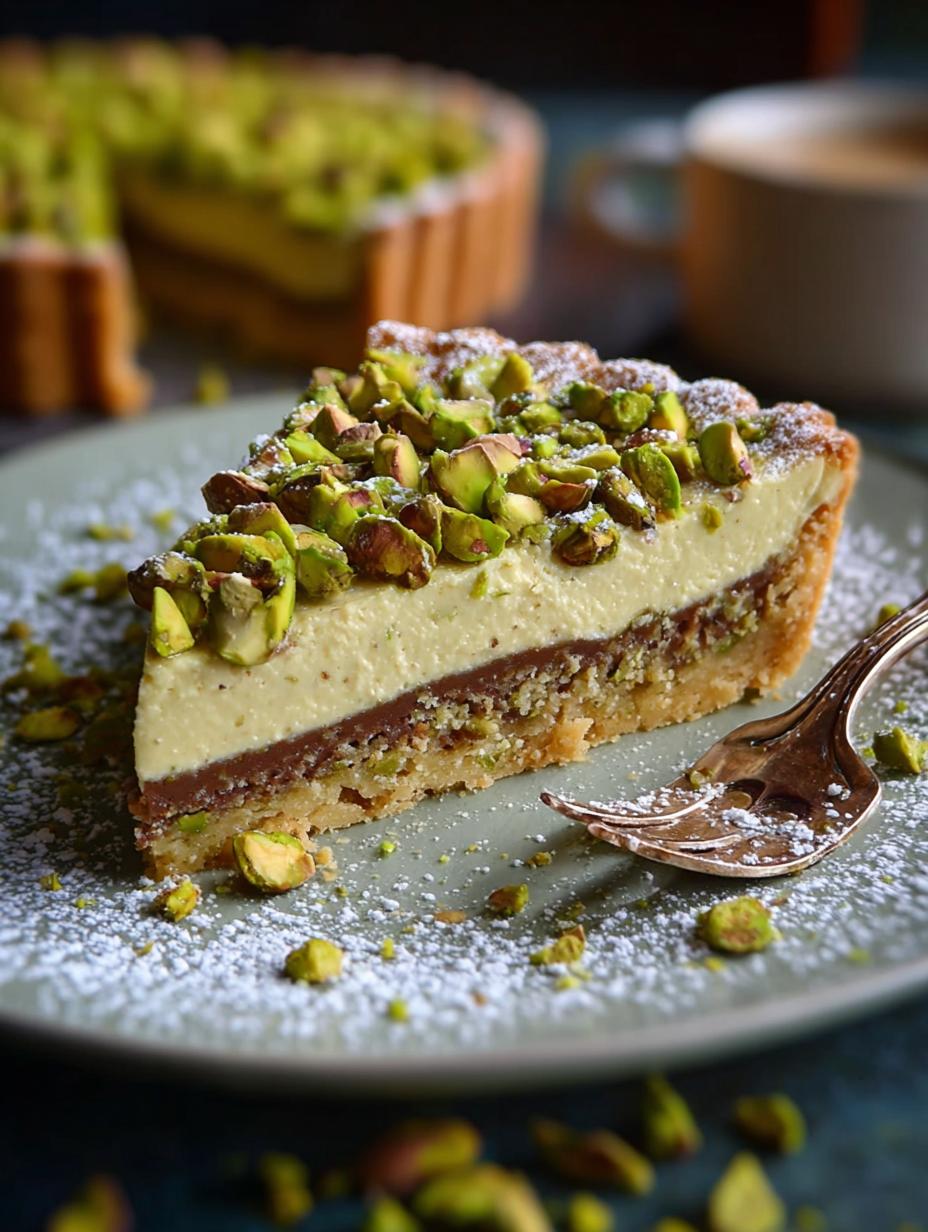 Italian Tart Pistachio Cream