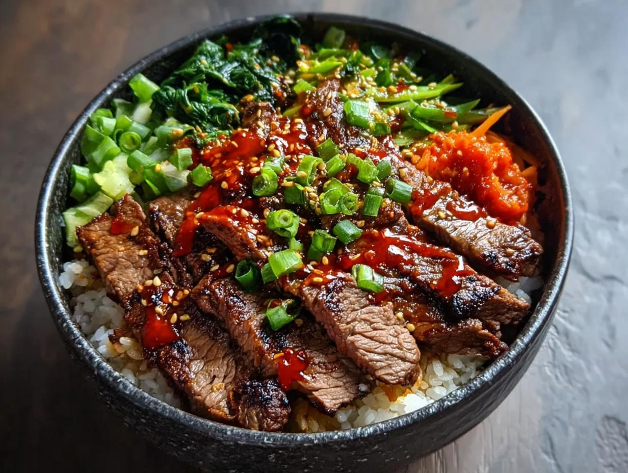 Korean Bbq Steak Bowls: Flavorful 1-Pan Wonder - Korean Bbq Steak Bowls - additional detail