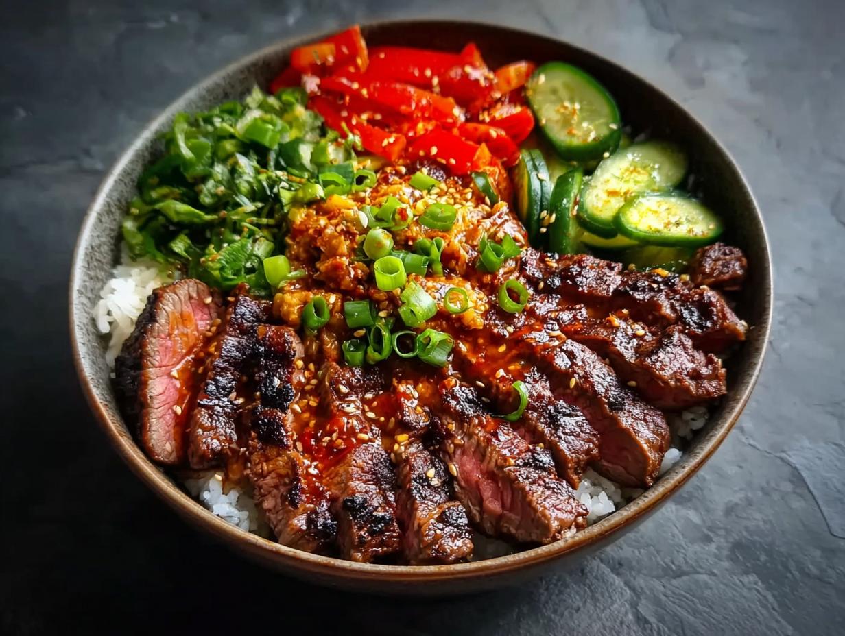 Korean Bbq Steak Bowls: Flavorful 1-Pan Wonder - Korean Bbq Steak Bowls - additional detail