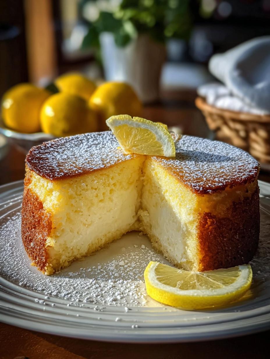 Amazing Lemon Custard Cake: 40-Minute Recipe - Lemon Custard Cake - additional detail